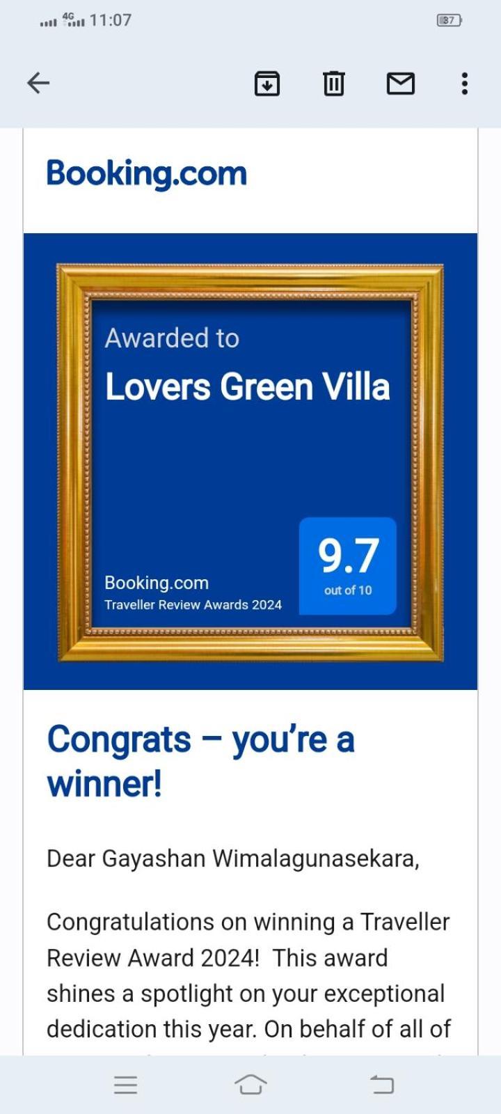 Lovers Green Villa Matara Luaran gambar